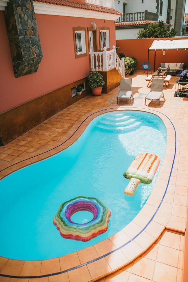 Villa Morada Sonneland Con Piscina Privada Climatizada Maspalomas  Exteriör bild